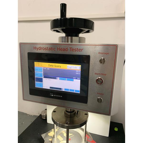 Probador de la cabeza hidrostática de la tela de JIS L1092 Digitaces con la pantalla LCD táctil