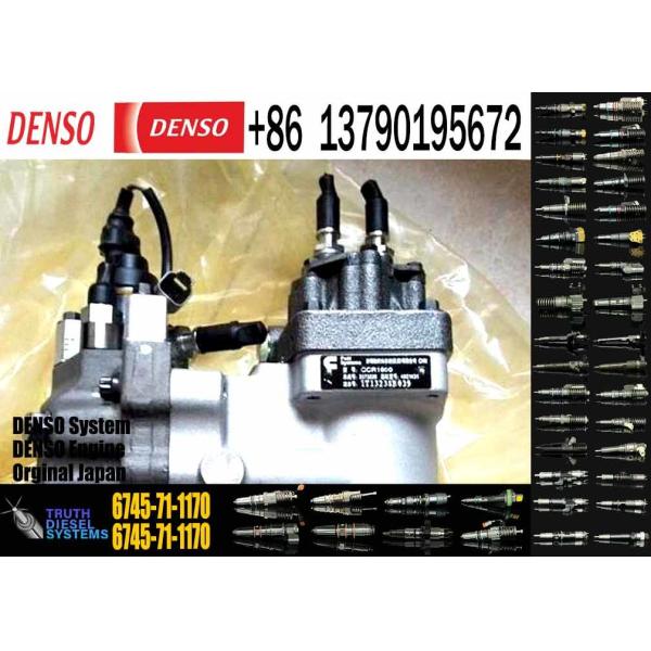 Construction machinery parts komatsu excavator fuel injection pump 6745-71-1180 6745-71-1170 fuel injection pump for kom