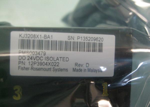 Alimentation d'énergie du module KJ3208X1-BA1 VE4002S1T1B1 d'Emerson DeltaV 12P3904X022 NOUVELLE