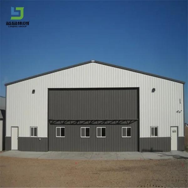 Prefab Steel Workshop Building Light Weight Corrosion Resistant