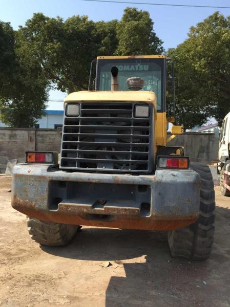 Komatsu Used Wheel Loaders Wa320-5 Front Payloader 3cbm Bucket Wheel Loaders