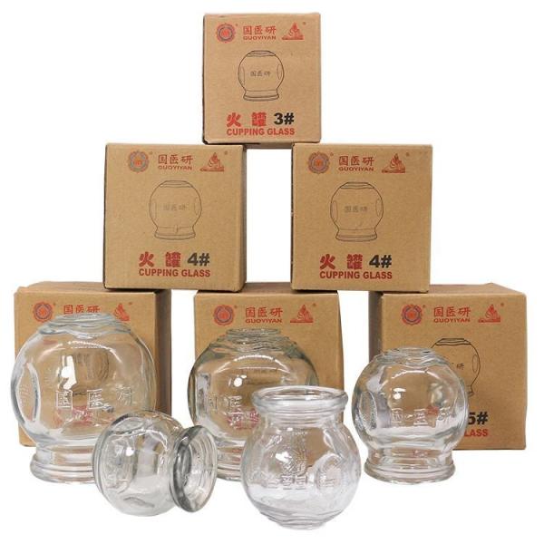 Thick Glass Fire Cupping Traditional Massage Cups for Chinese Medicine Apparatus