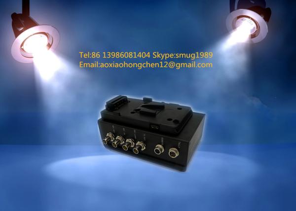 EFP to SDI fiber converters (JM-EFP-G13) with studio camera fiber adaptor and optic base station for live link