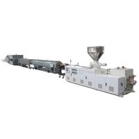 Tuyau de PVC faisant la ligne d'extrusion de machine/tuyau en plastique 200 - 400mm