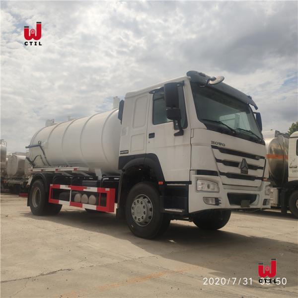 топливозаправщик чистки нечистот Уилеров тележки 6 нечистот вакуума 10m3