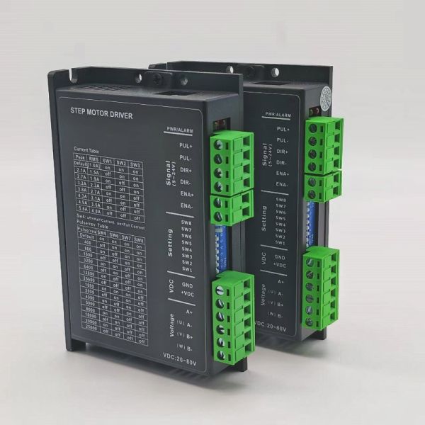 Factory direct sales DM556 5.6A 2 Phase DSP Digital Stepper Motor Driver For Nema23 42 57 Stepper Motor Controller