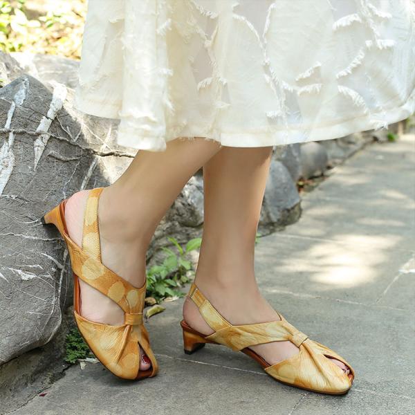 S253 Ladies Sandals 2020 Summer Fog Fantasy Craft Open Toe Sandals Fashion Wedge Heels