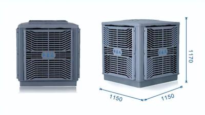 High Capacity Industrial Evaporative Air Conditioner Industrial Evaporative Cooling Fan CE