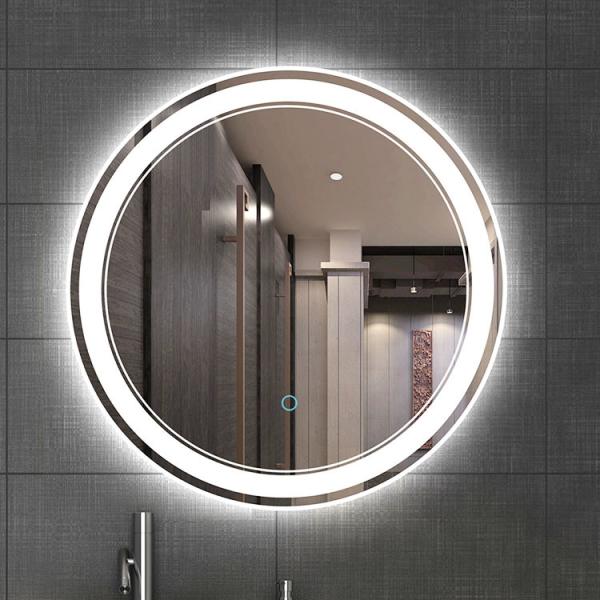 SONSILL Luxury LED Bathroom Mirrors Hotel Wall Mount Single Label