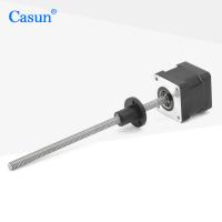 0.4Amp NEMA 14 Moteur hybride pas à pas Tr5*1 P1 Moteur micro pas à pas pour machine d'automatisation