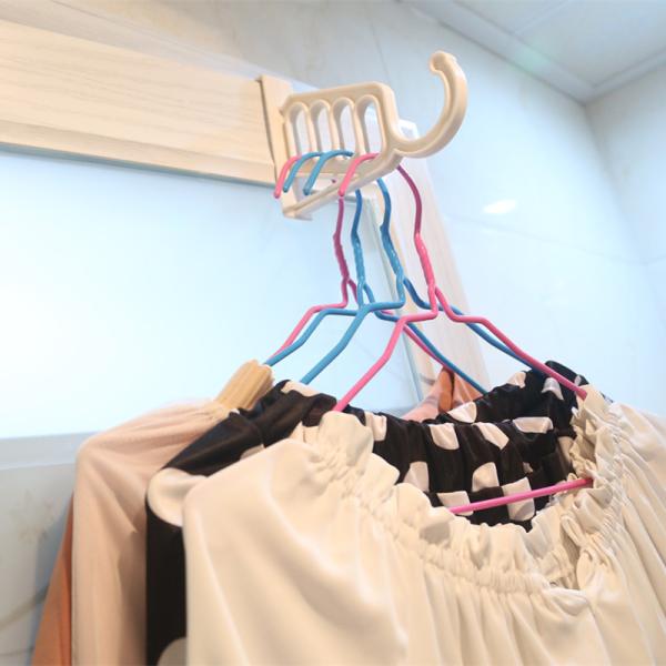 Clothes Living Room Furniture Hanging Plastic Coat Hooks Wall Mounted