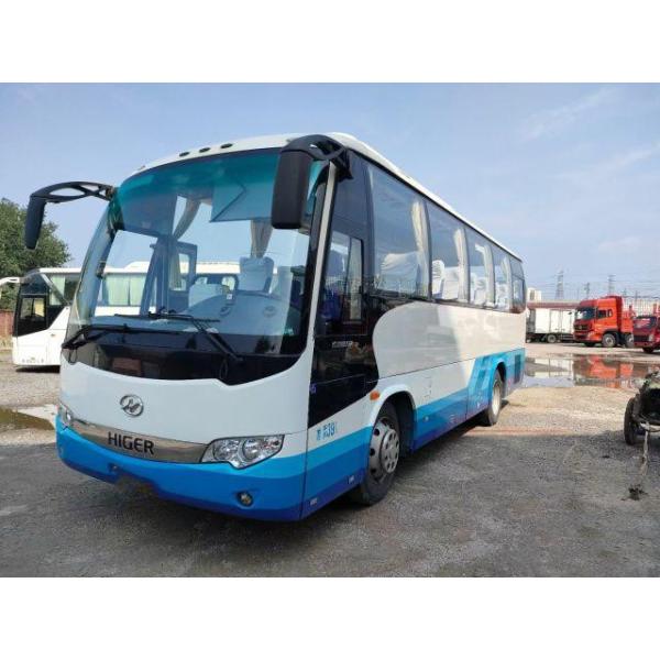 Used Mini Bus KLQ6896 39 Seats Euro IV Yuchai Engine Used Higer Bus