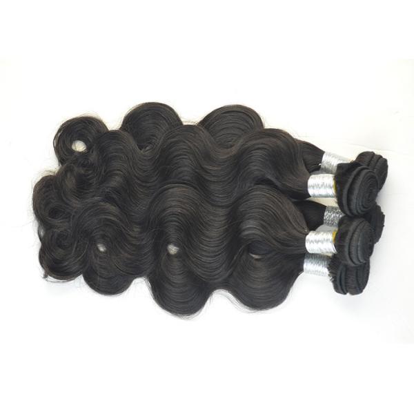 5A Virgin Peruvian Hair Extensions , 14 Inch 32 Inch Deep Wave Hair
