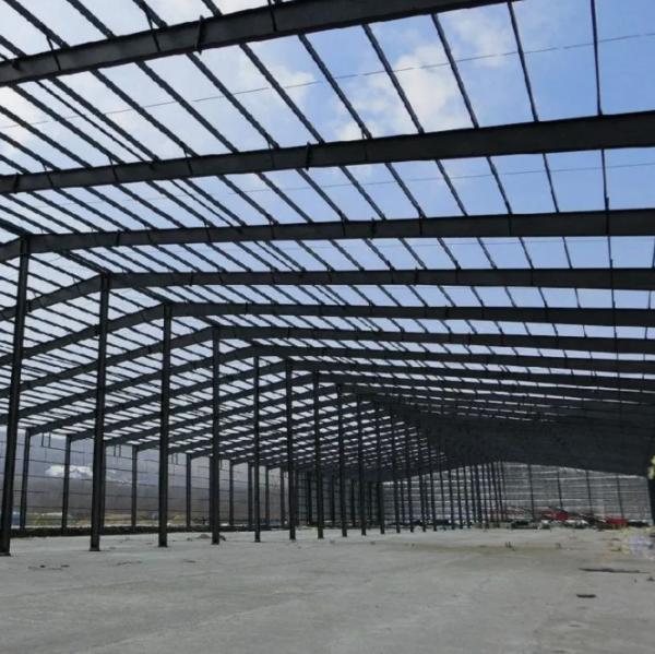 ISO9001 Certified Prefab Steel Structure Warehouse with Customizable Span and Long Service Life
