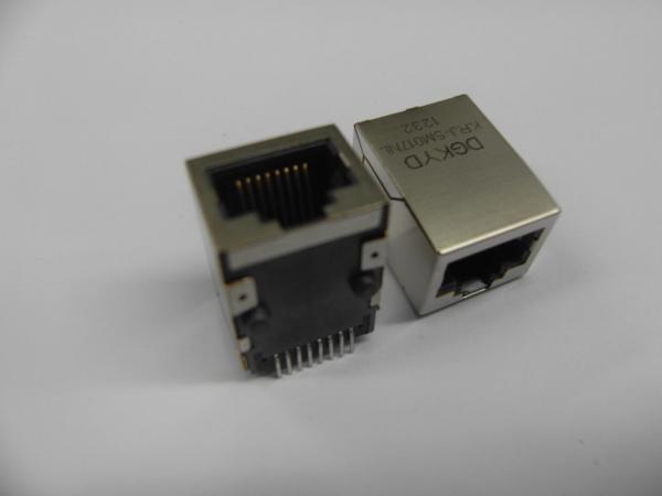 Shielded 10/100 Base 8P8C SMD RJ45 PCB Connector Intergrated Magnetics KRJ-SM002WNL
