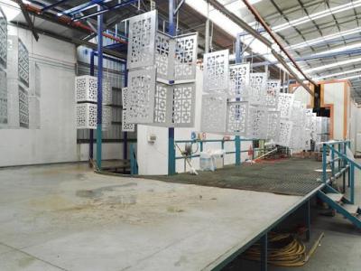 Material de construção parede decorativa exterior Limpeza de alumínio interior arquitetônica ventilação de laminação de ar condicionado