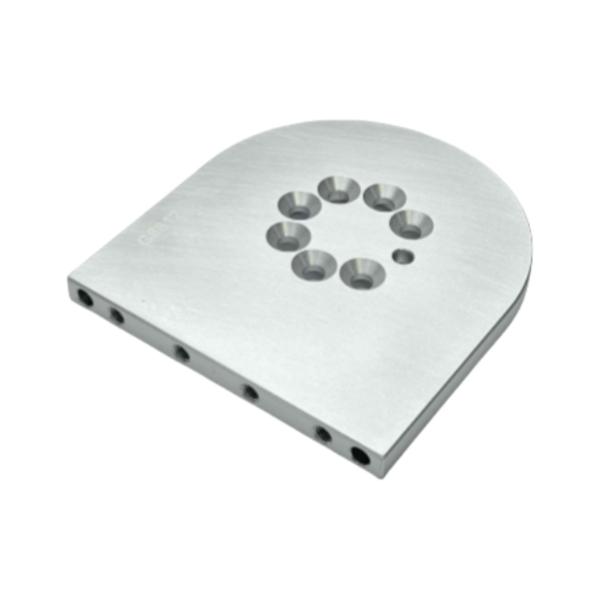 Servicios de mecanizado CNC de precisión de aluminio anodizante para piezas industriales