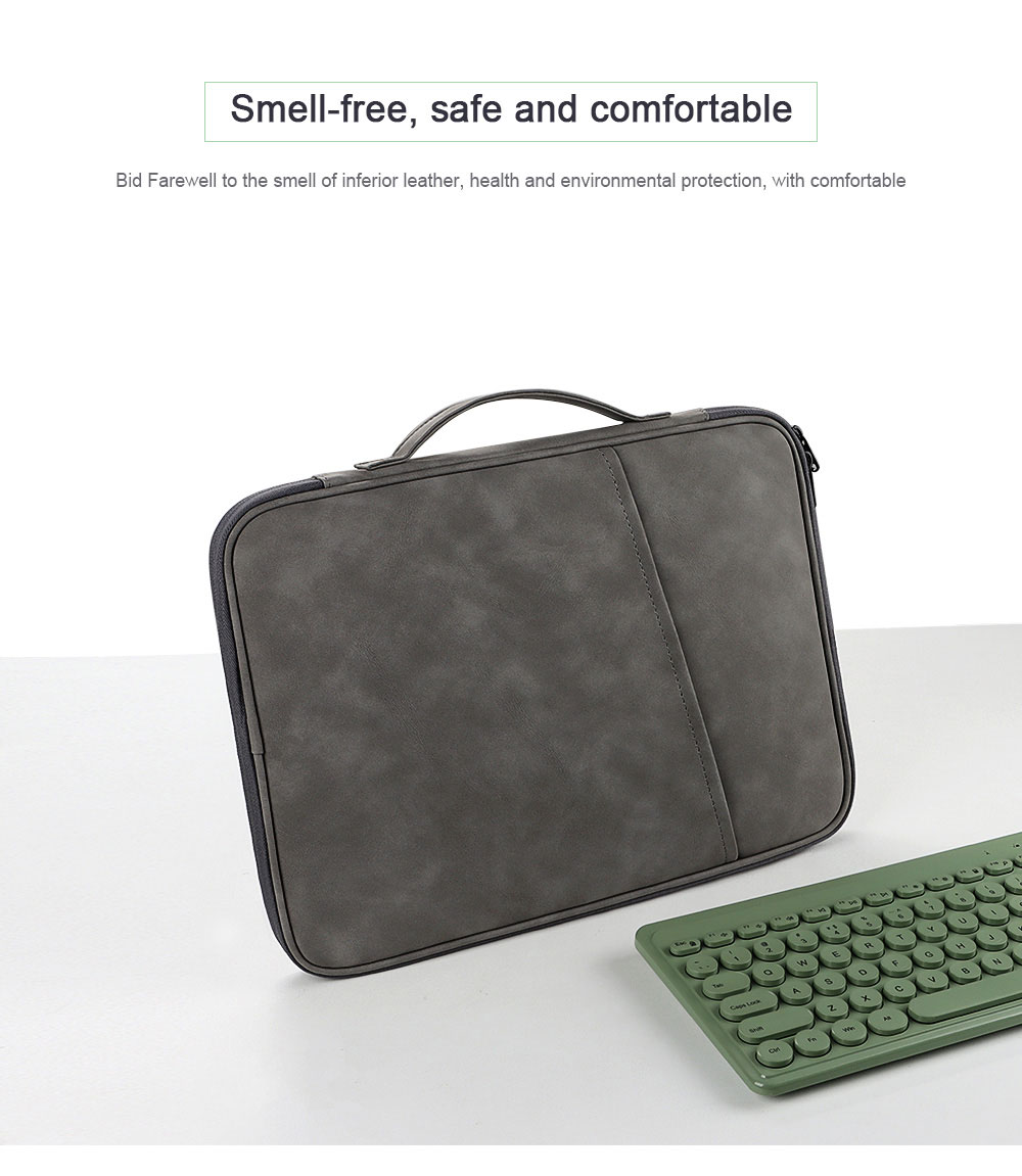 For Laudtec Custom Logo 13.3 Inch Macbook Sleeve Case Waterproof Nylon Laptop Handbag Portable Business Travel Bag Shockproof Wholesale OEM/ODM/Private Label