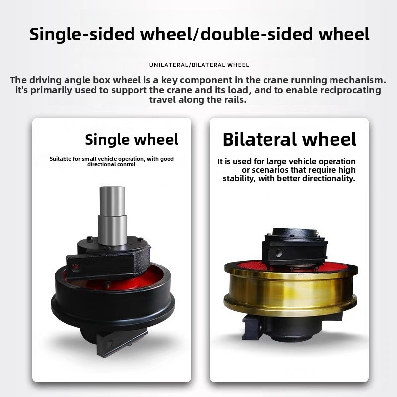 High Strength Forged Steel Crane Wheel for Heavy Duty Bridge Crane