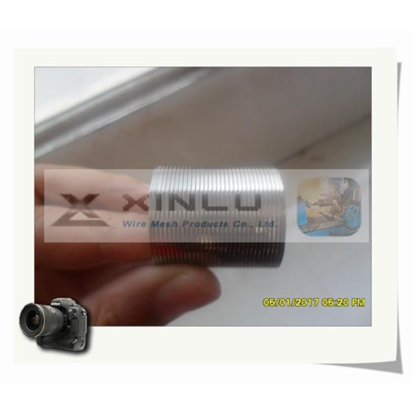 Polishing Stainless Steel Screen Filter 30 Micron - 800 Micron V Wire Screens