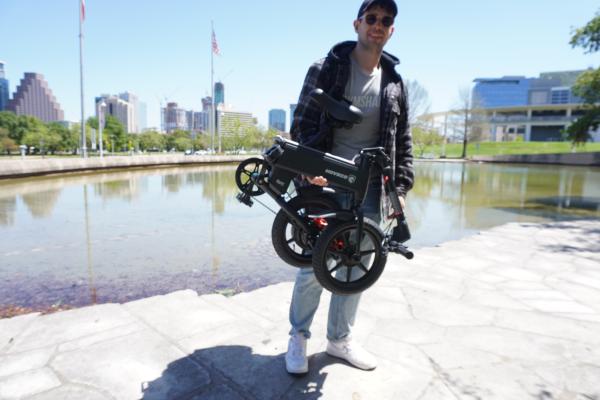 Foldable Electric Bike for Commuting & City Travel, Lightweight, Compact ,Portable with Long Range Battery, 14 Inch E-Bike
