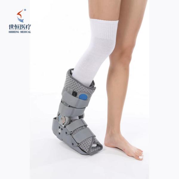 Foot ankle brace in grey/black color ankle support brace automatic  adjustable