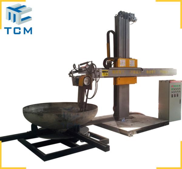 Rust Removal Steel Tank Side Cover Automatic Stainless Steel Polishing Machine