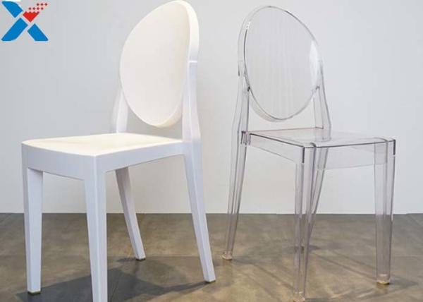 Nordic Acrylic Desk Organizer Clear Transparent Acrylic Chair For Wedding