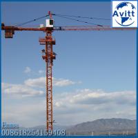 Grue à tour à tête marteau QTZ63 TC5013 5T Charge 35.5m Hauteur libre Section de mât S24