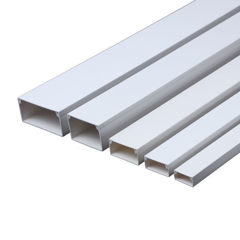Customizable 40 X 100mm PVC Cable Trunking For Office Cabling