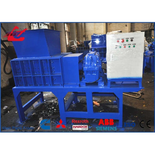 Low-Speed Metal Shredder for Uniform Scrap Sizing and Downstream Processing