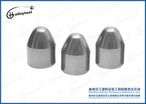 Botões esféricos dos dentes do carboneto de tungstênio para os bocados YG8C da mineração e de furo