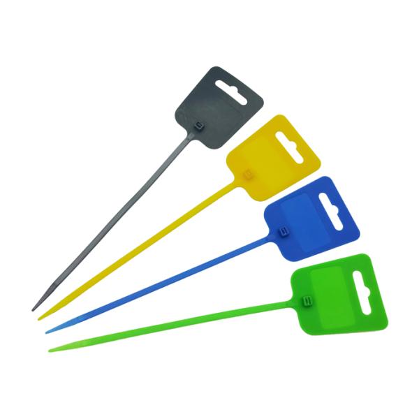 Professional Nylon Zip Ties High Tensile Strength PA6 Material