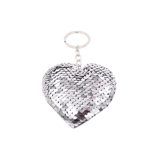 Plastic Shine Zinc Alloy Metal Personalized Keychain Gifts Rhinestone Lovely Heart Shape