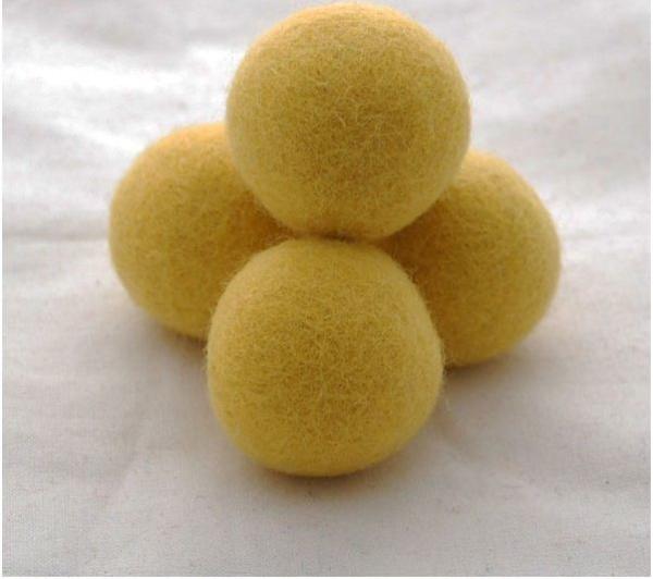 china factory Colored Pure Genuine  6-Pack XL 100% Wool Dryer Balls