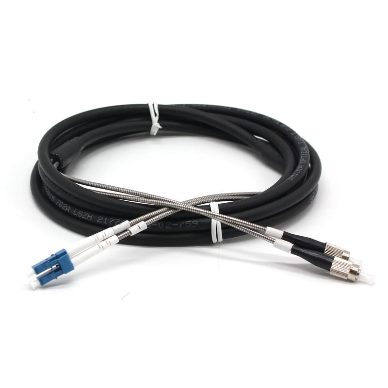 Двухшпиндельная куртка 7.0mm SC GYFJH LSZH LC гибкого провода 2 ядра разветвляет на открытом воздухе оптический кабель