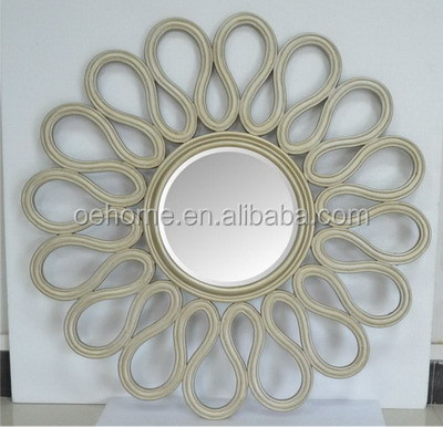 Venetian Asymmetrical Mirror Wall Mounted Bathroom Mirror For Interior Decorating