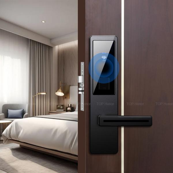 Apartment Hotel Smart Locks Aluminium Alloy RFID Card TT Lock Bluetooth Access