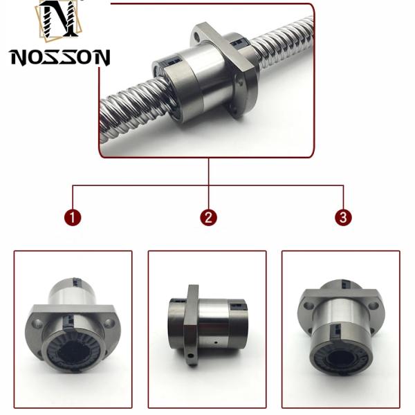 ISO9001 2008 Certified High Precision M2-M24 Metric Measurement Long Single Nut Ball Screw for Linear Actuator
