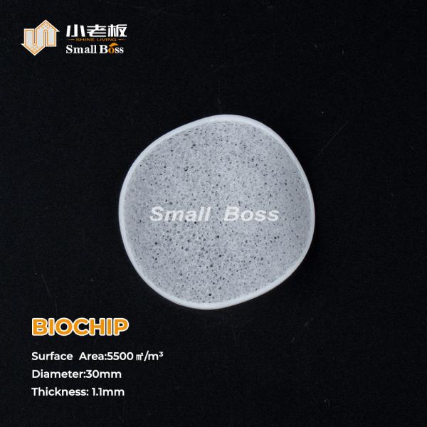 30*1.1mm S Shape MBBR Carrier for Optimal Ammonia and Nitrite Removal in Aquaculture Filtration