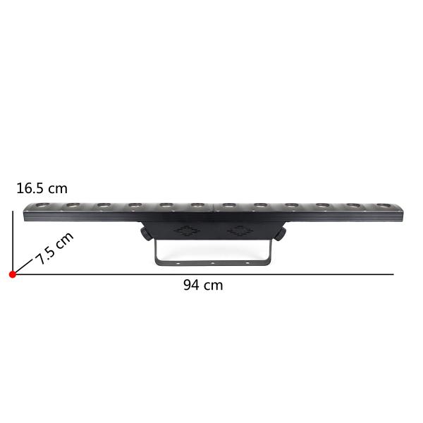 2 In 1 LED Wall Washer Light Voltage 220V IP20 Cast Aluminum Material