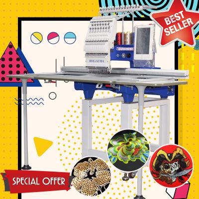 360*1200mm large flat single head computerised embroidery machine like brother embroidery machine computerized for cap t