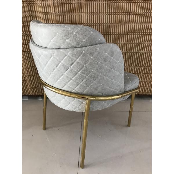 Home Furniture 49cm 59cm Fake Leather Dining Chairs