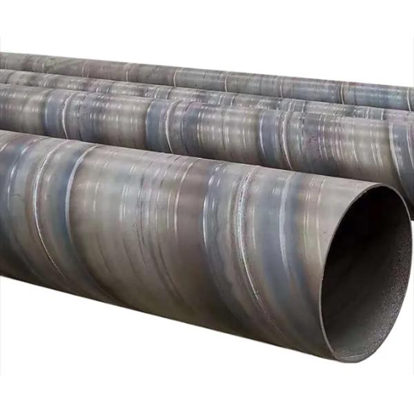 300mm Thick 4mm 2500mm Diameter Welded Spiral Steel Pipe Acid Resistance