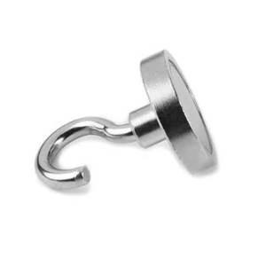 High Performance Nickle Coated Pot Neodymium Magnets Powerful Suction