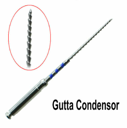 Niti Rotary Endodontic Files Dental Gutta Condenser Compact The Gutta Percha Size 25-50