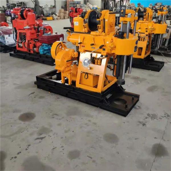 XY-2 Geological Hydraulic Core Drilling Rig With Vertical Shaft