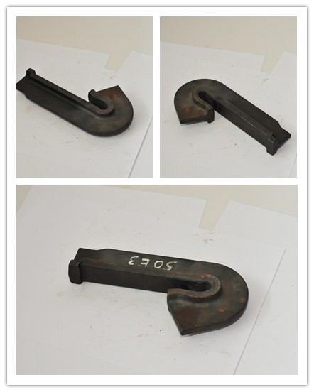 Простый рельс BS80 ставит конкретную сталь на якорь как стандарт крепежная деталь следа