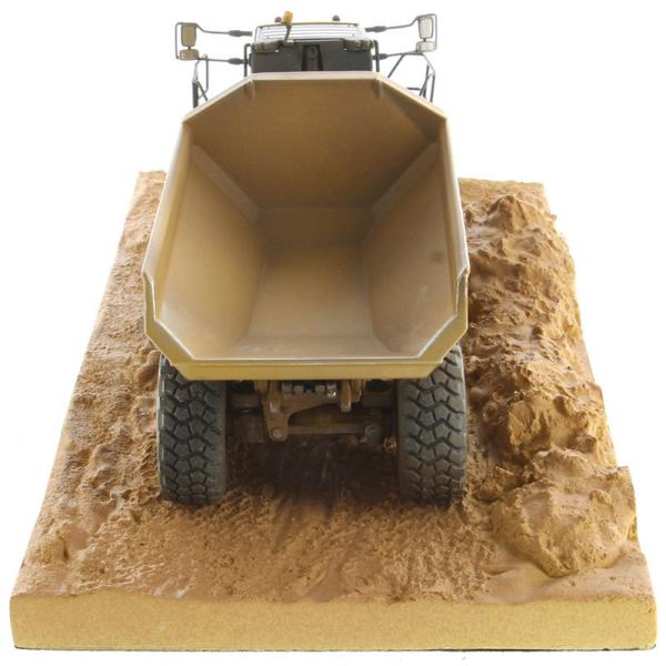 DM 1:50 Scale Articulated Truck Weathered Dump Truck Model 85704 Diecast Collectible