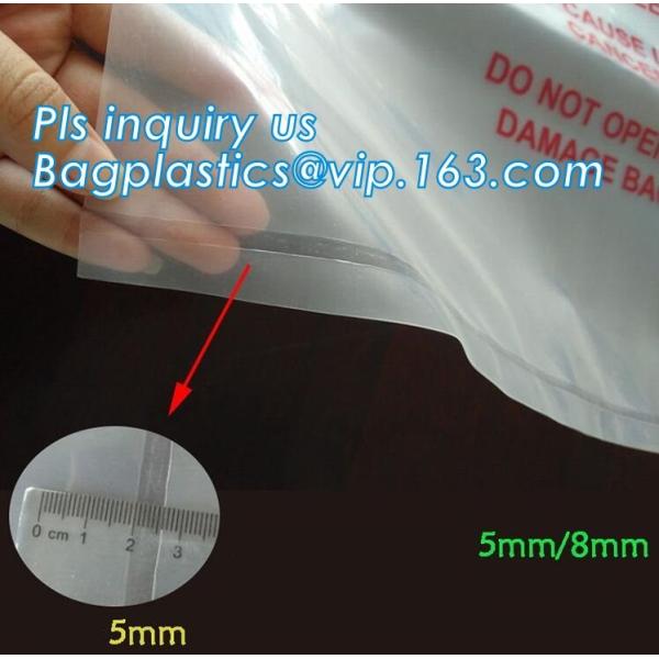 PE asbestos waste bags, Disposal Plastic Bag for Construction Waste, rubbish bag for asbestos fibers, bagplastics, bagea